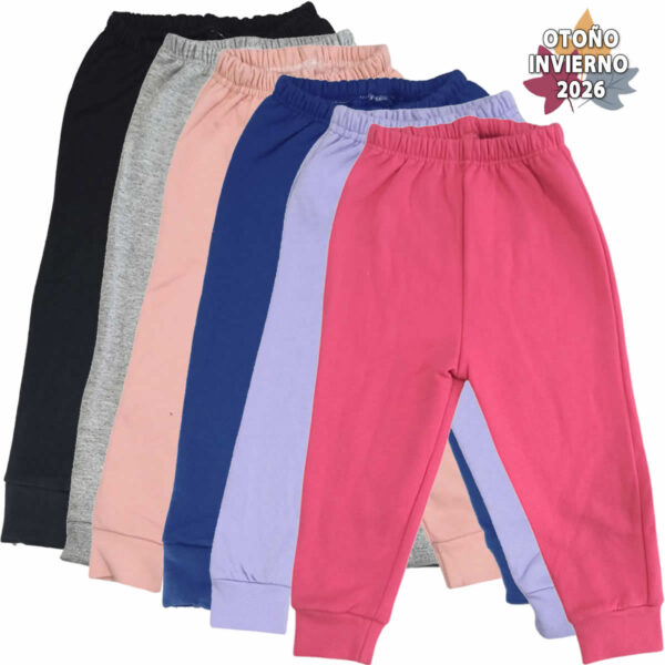 Art 2506 / Pantalon Babucha Algodon Friza - Talle 2 al 6