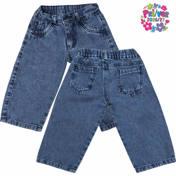 Art 3005 / Jeans Unisex con elastico en cintura- talle 2 al 5