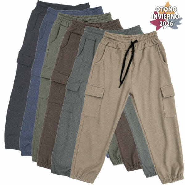 Art 2722 / Pantalon Babucha Cargo en Darlom talle 6 al 16