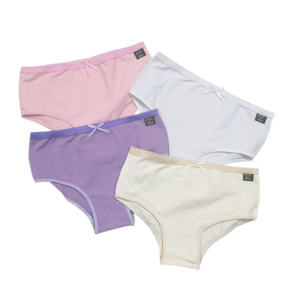 Art 2803 / Pack X 12 Bombachas Niña Algodon Liso talle 4 6 8 Grandes