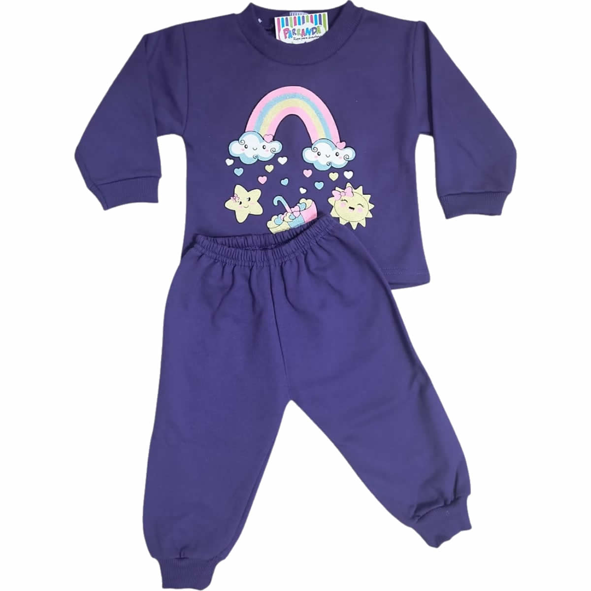 Art 2526-2 / Conjunto de Buzo y Pantalon de Algodon con Friza - Talle 1 al 5 (copia) - Image 2