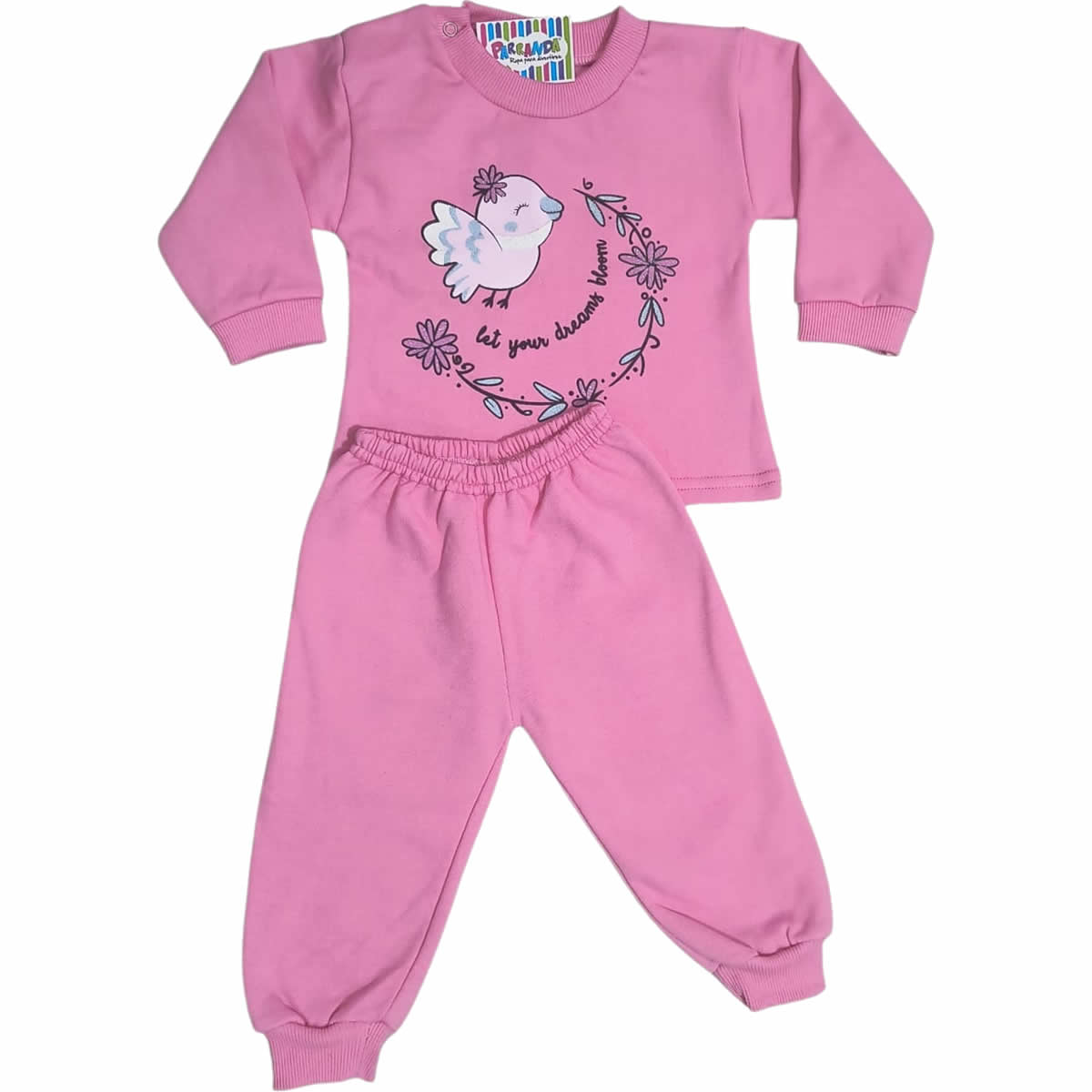 Art 2526-2 / Conjunto de Buzo y Pantalon de Algodon con Friza - Talle 1 al 5 (copia) - Image 3