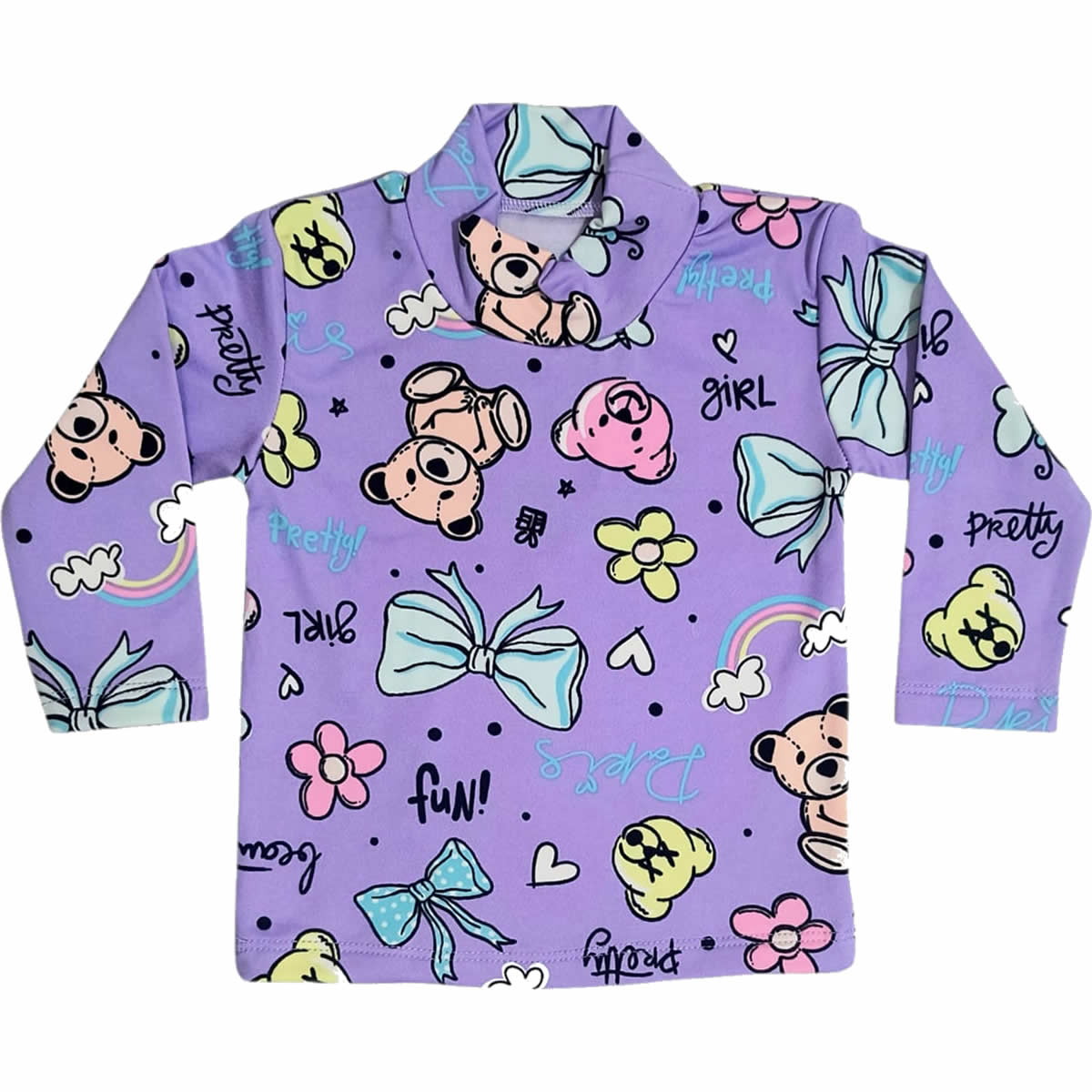 Art 2528 / Media Polera Modal Soft Frizado Estampado - talle 2 al 6 - Image 3