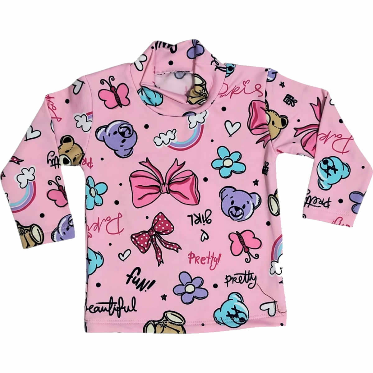 Art 2528 / Media Polera Modal Soft Frizado Estampado - talle 2 al 6 - Image 4