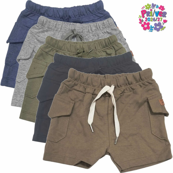 Art 3008 / Short Cargo Algodon Rustico talle 2 al 5