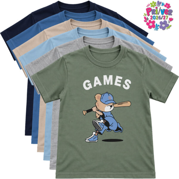 Art 3014-1 / Remeras de Algodon con Estampa Talle 2 al 6