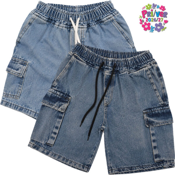 Art 3214 / Bermuda Jogger Cargo de Jean Talle 4 al 16