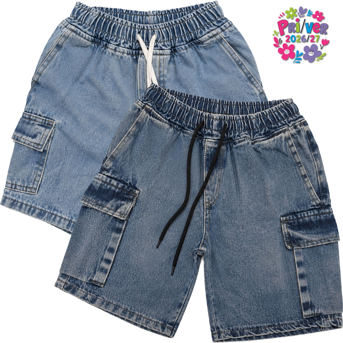 Art 3214 / Bermuda Jogger Cargo de Jean Talle 4 al 16