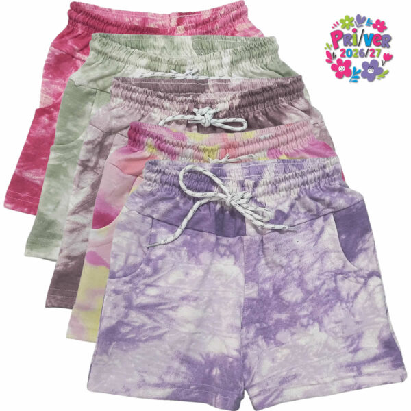 Art 3123 / Short de Algodon Rustico Batik talle 6 al 16