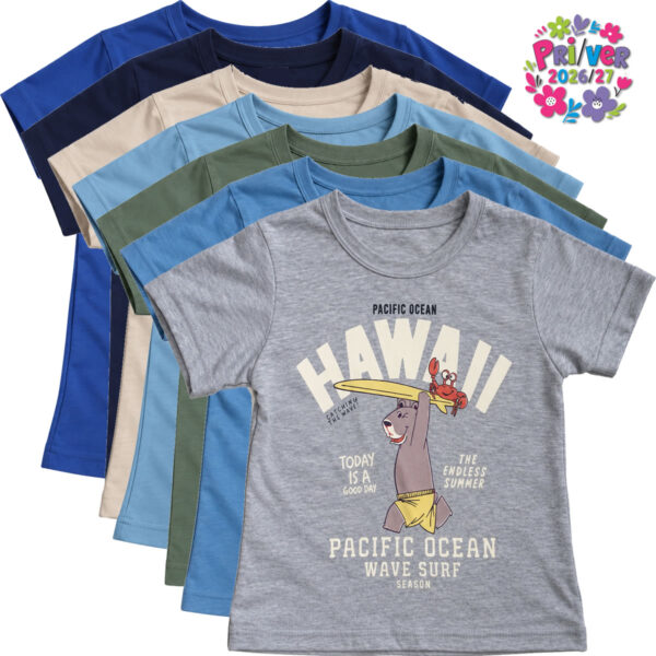 Art 3014-2 / Remeras de Algodon con Estampa Talle 2 al 6