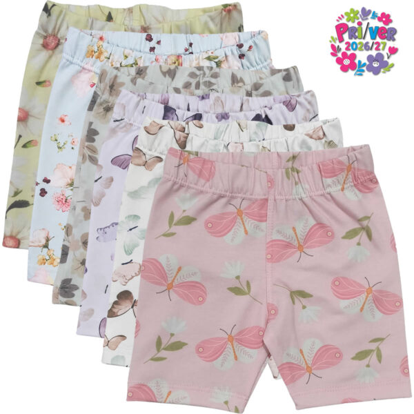 Art 3015 / Calzas Bikers de Algodon con Lycra Estampado talle 2 al 5